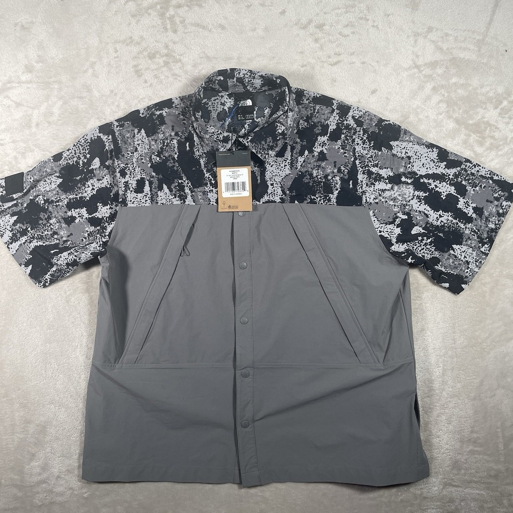 The North Face x Kazuki Kuraishi Urban Exploration KK Tech Printed Shirt Mens M - Picture 2 of 8